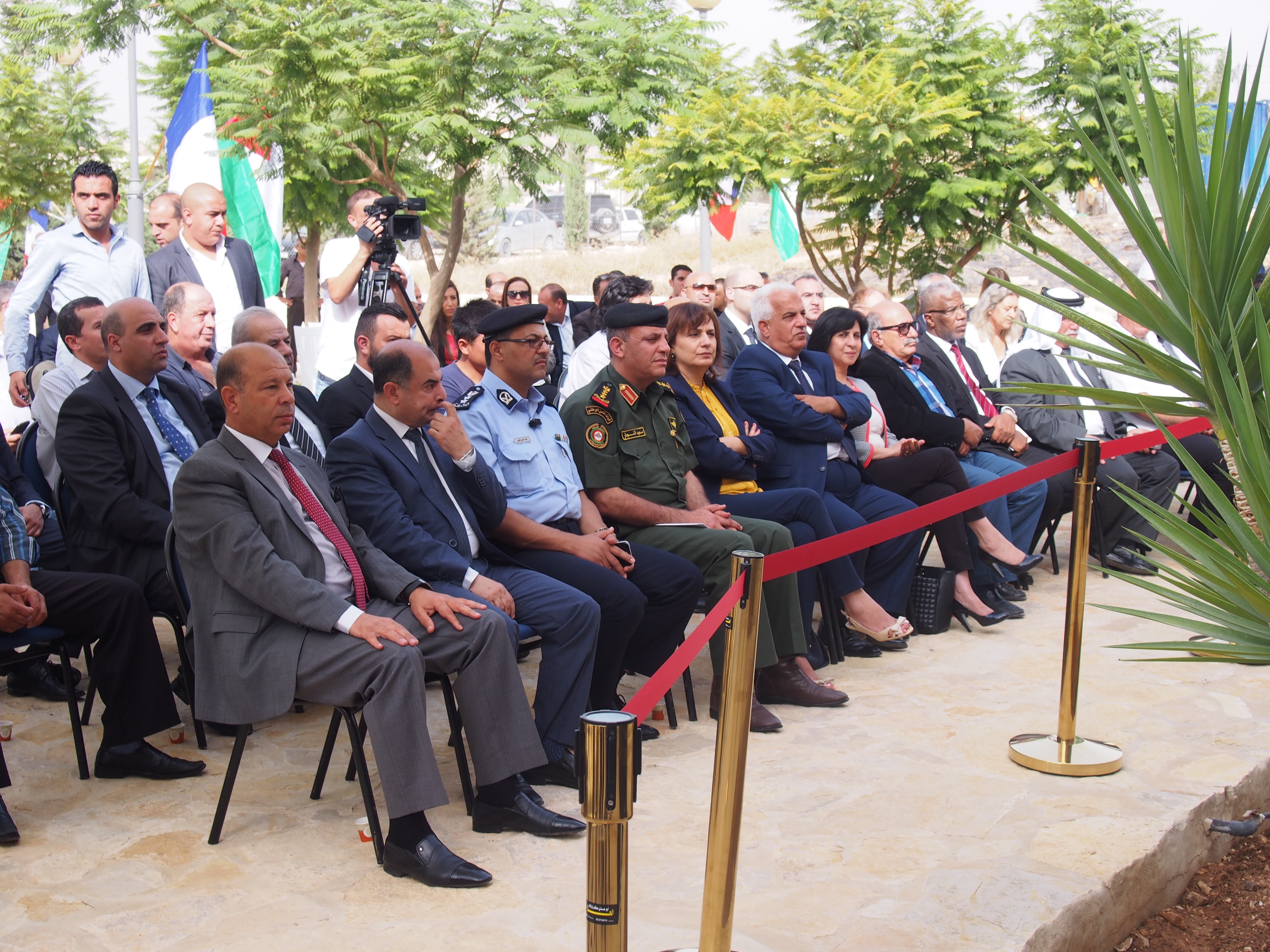 احتفال تسليم المرحلة الأولى من مشروع المنطقة الصناعية في بيت لحم 