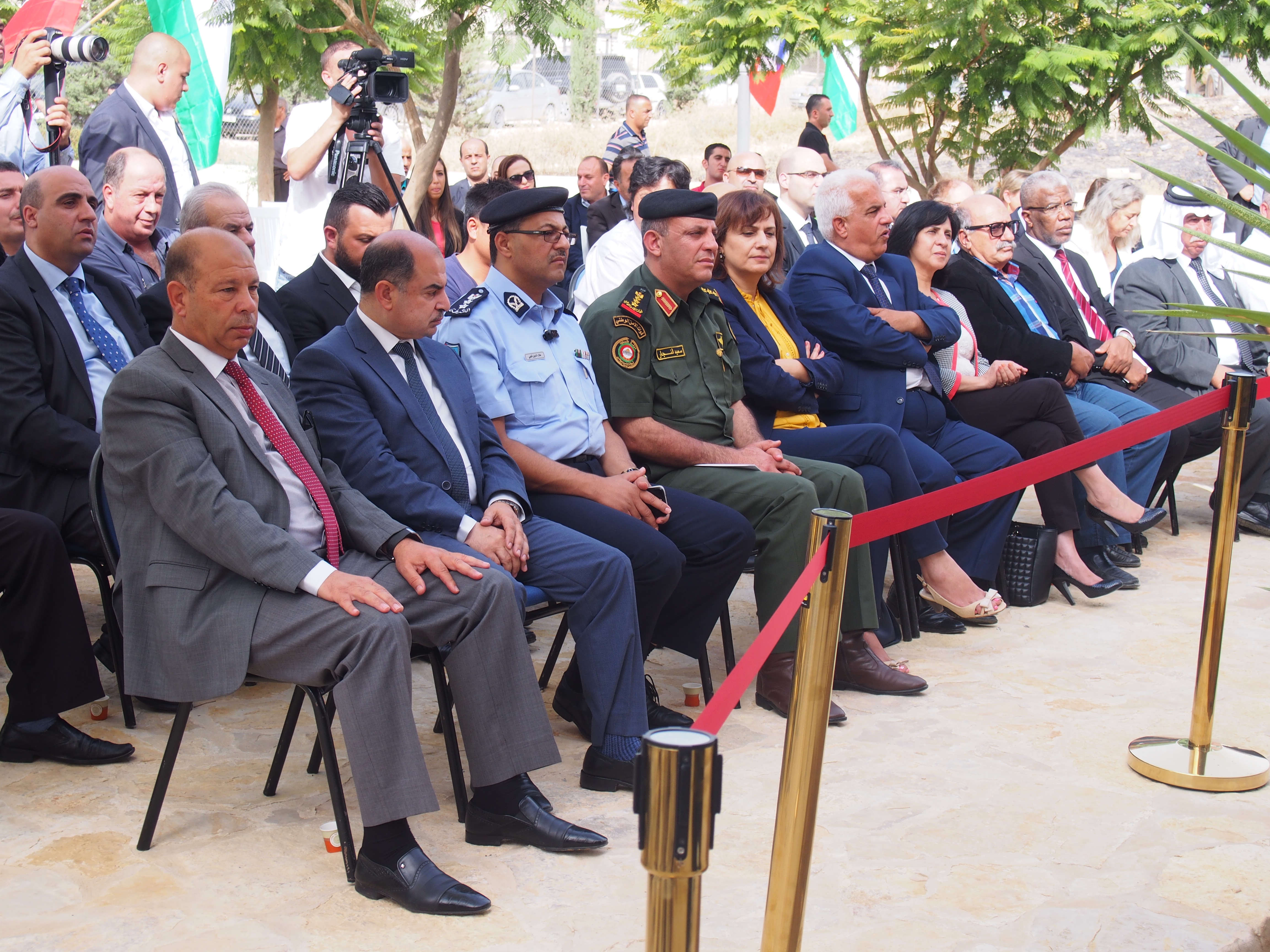 احتفال تسليم المرحلة الأولى من مشروع المنطقة الصناعية في بيت لحم 