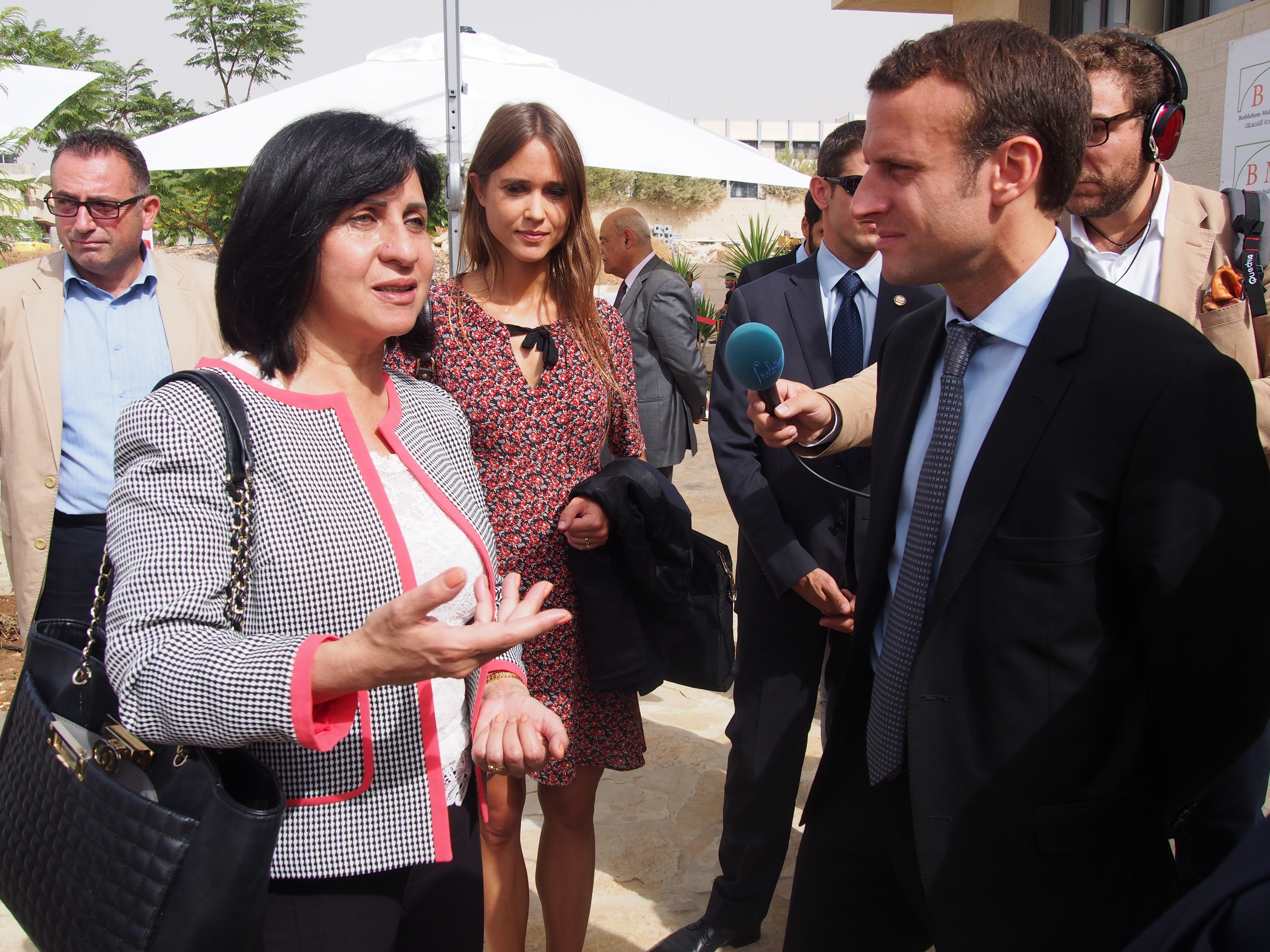 احتفال تسليم المرحلة الأولى من مشروع المنطقة الصناعية في بيت لحم 