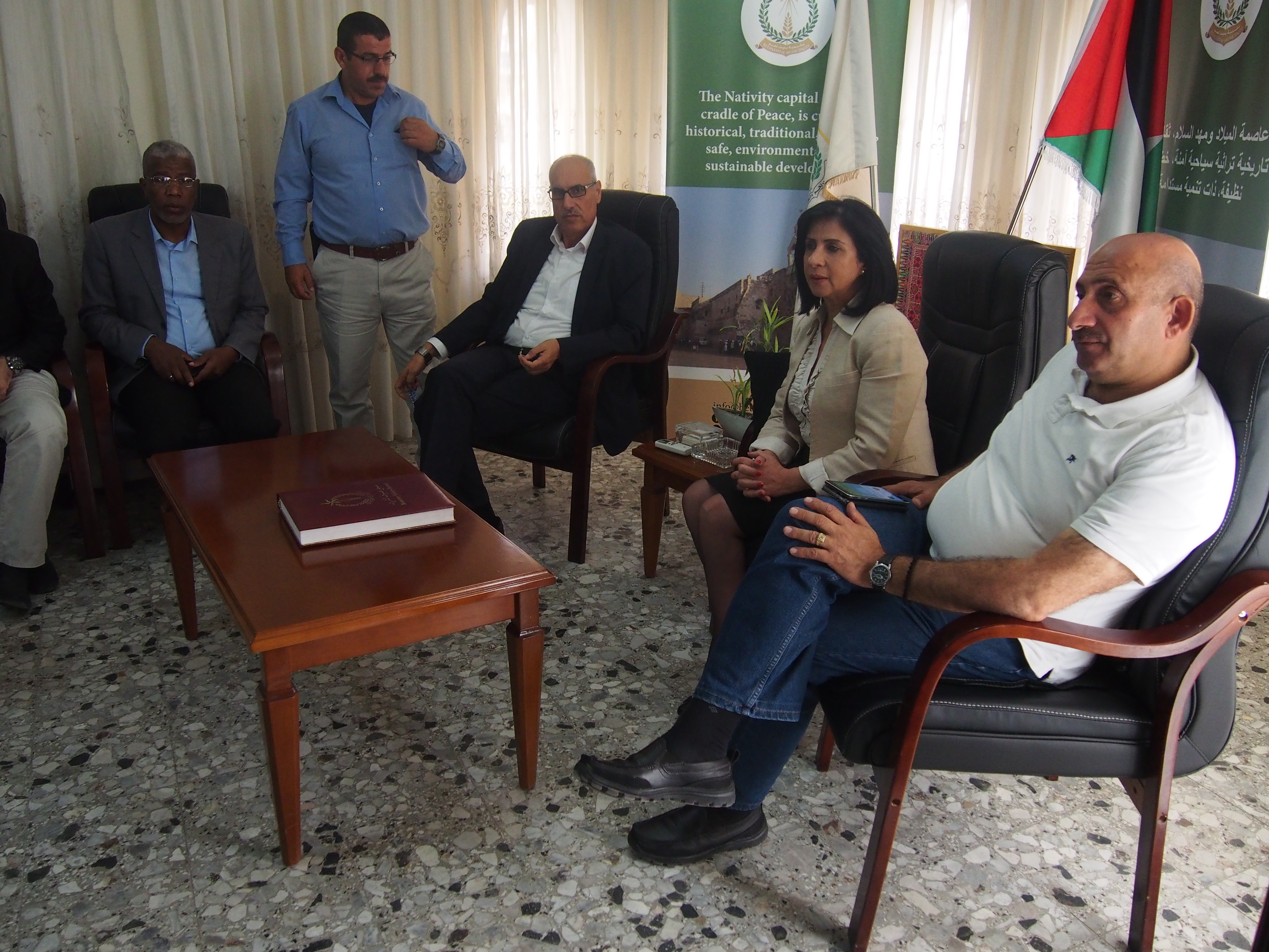 زيارة مديرية الحكم المحلي في بيت لحم