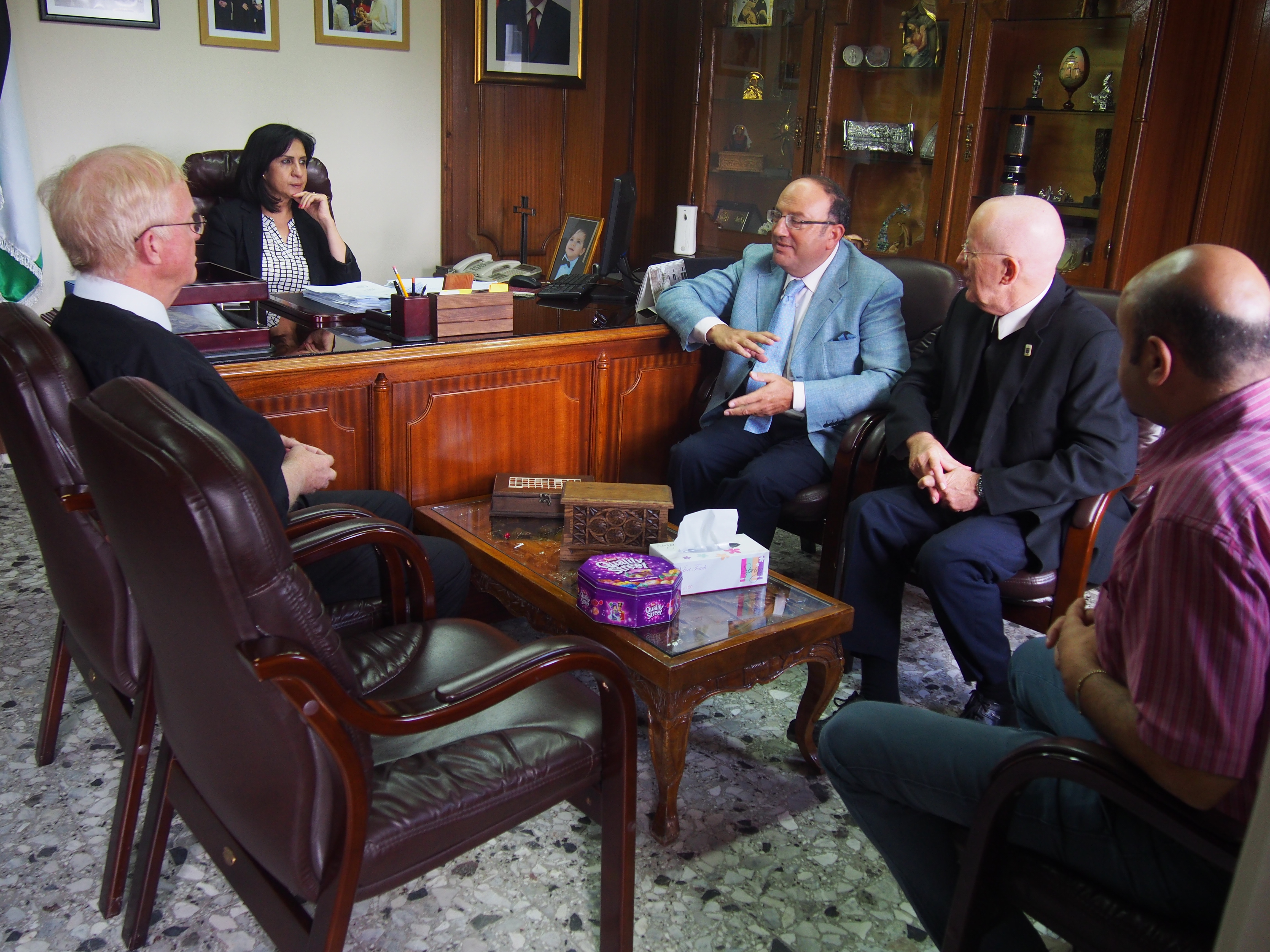 زيارة وفد من جامعة بيت لحم