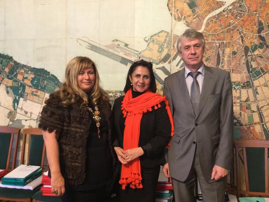 بابون تلتقي نائب محافظ سانت بطرسبورغ وتبحث سبل التعاون المشترك