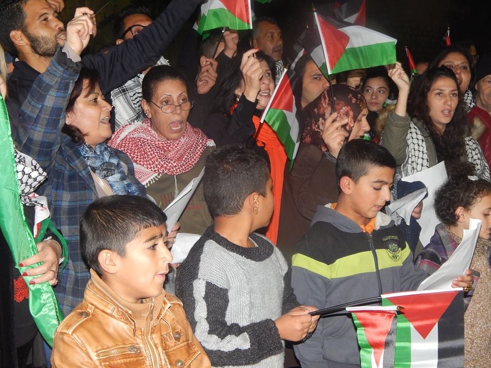 بابون والمجلس المحلي الشبابي/ بيت لحم  يشاركون في فعالية موطني في ساحة المهد 