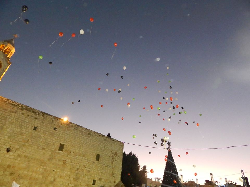  المجلس  الشبابي في بيت لحم يشارك في تنظيم مهرجان "رحلة سلام الى بيت لحم"