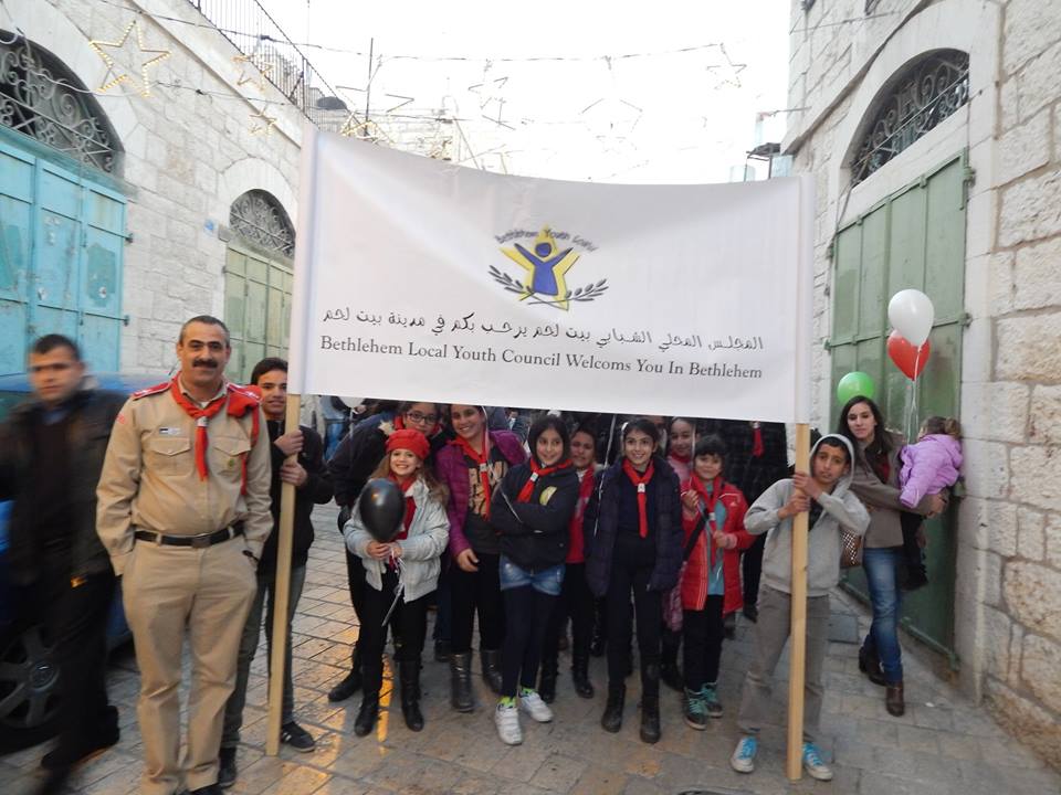  المجلس  الشبابي في بيت لحم يشارك في تنظيم مهرجان "رحلة سلام الى بيت لحم"