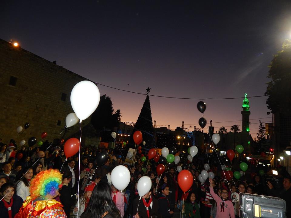  المجلس  الشبابي في بيت لحم يشارك في تنظيم مهرجان "رحلة سلام الى بيت لحم"