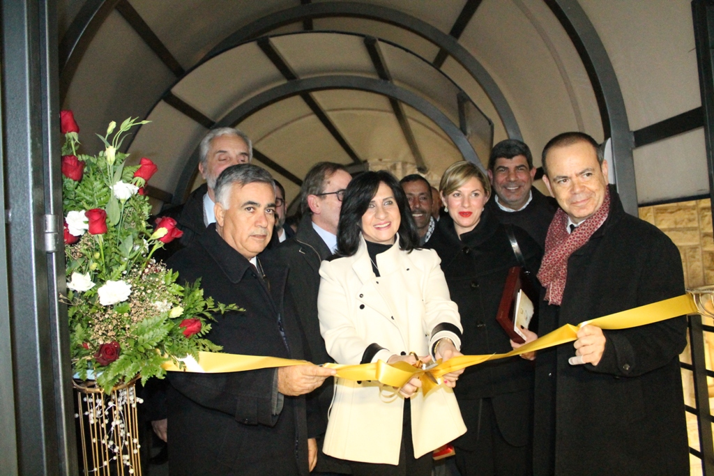 بلدية بيت لحم تطلق مجموعة من مشاريعها  الممولة من الحكومة الإيطالية من خلال  برنامج دعم البلديات الفلسطينية ومن بينها حوش السريان والمدبسة