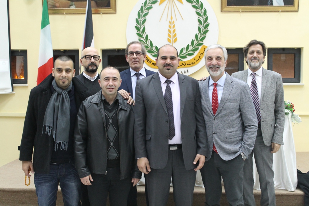 بلدية بيت لحم تطلق مجموعة من مشاريعها  الممولة من الحكومة الإيطالية من خلال  برنامج دعم البلديات الفلسطينية ومن بينها حوش السريان والمدبسة