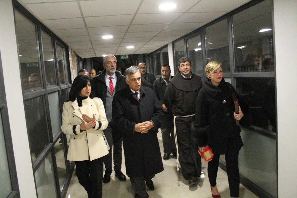 بلدية بيت لحم تطلق مجموعة من مشاريعها  الممولة من الحكومة الإيطالية من خلال  برنامج دعم البلديات الفلسطينية ومن بينها حوش السريان والمدبسة