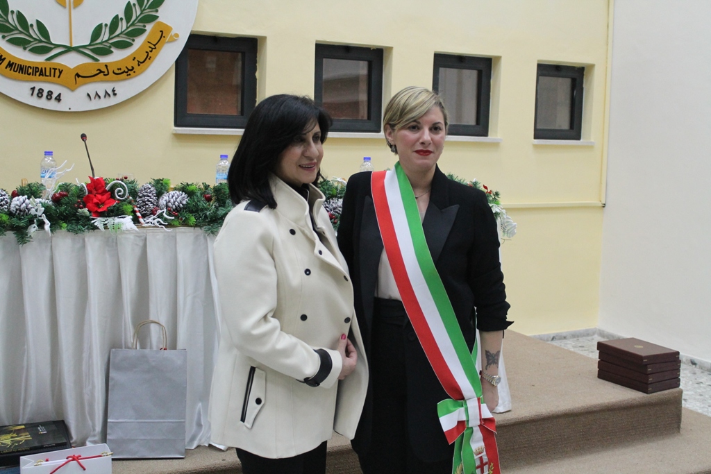 بلدية بيت لحم تطلق مجموعة من مشاريعها  الممولة من الحكومة الإيطالية من خلال  برنامج دعم البلديات الفلسطينية ومن بينها حوش السريان والمدبسة