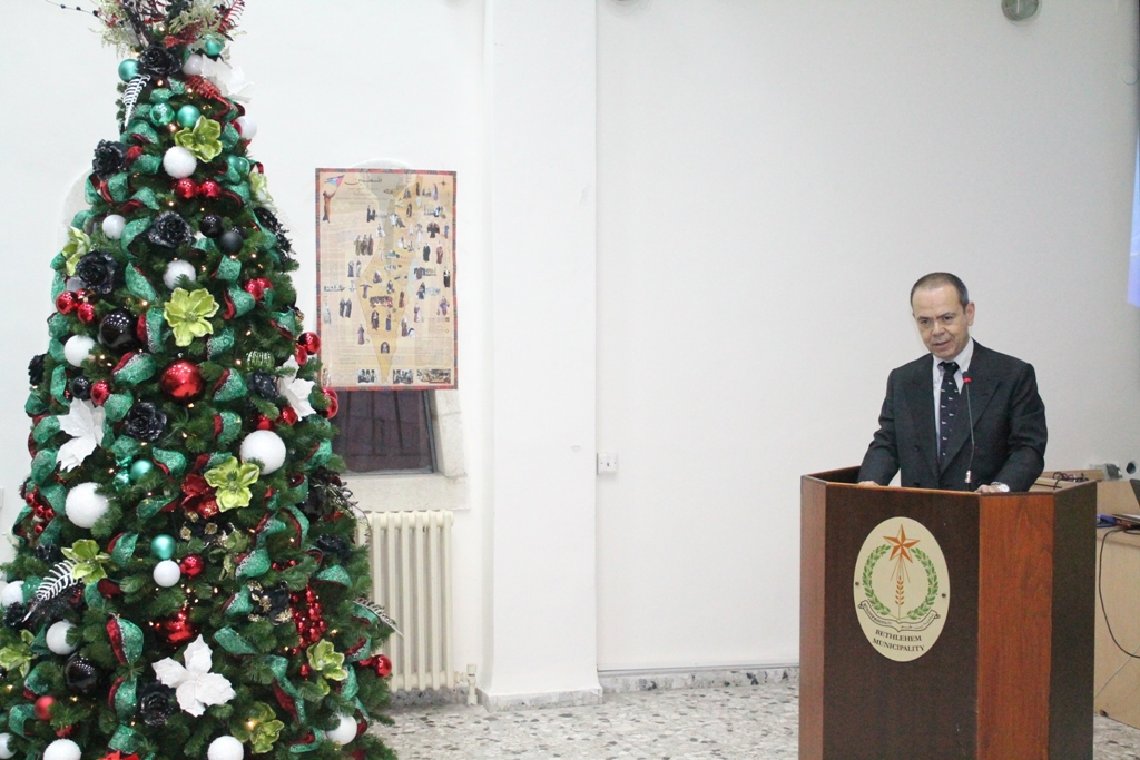 بلدية بيت لحم تطلق مجموعة من مشاريعها  الممولة من الحكومة الإيطالية من خلال  برنامج دعم البلديات الفلسطينية ومن بينها حوش السريان والمدبسة