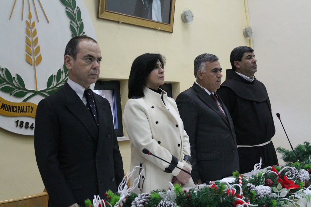 بلدية بيت لحم تطلق مجموعة من مشاريعها  الممولة من الحكومة الإيطالية من خلال  برنامج دعم البلديات الفلسطينية ومن بينها حوش السريان والمدبسة