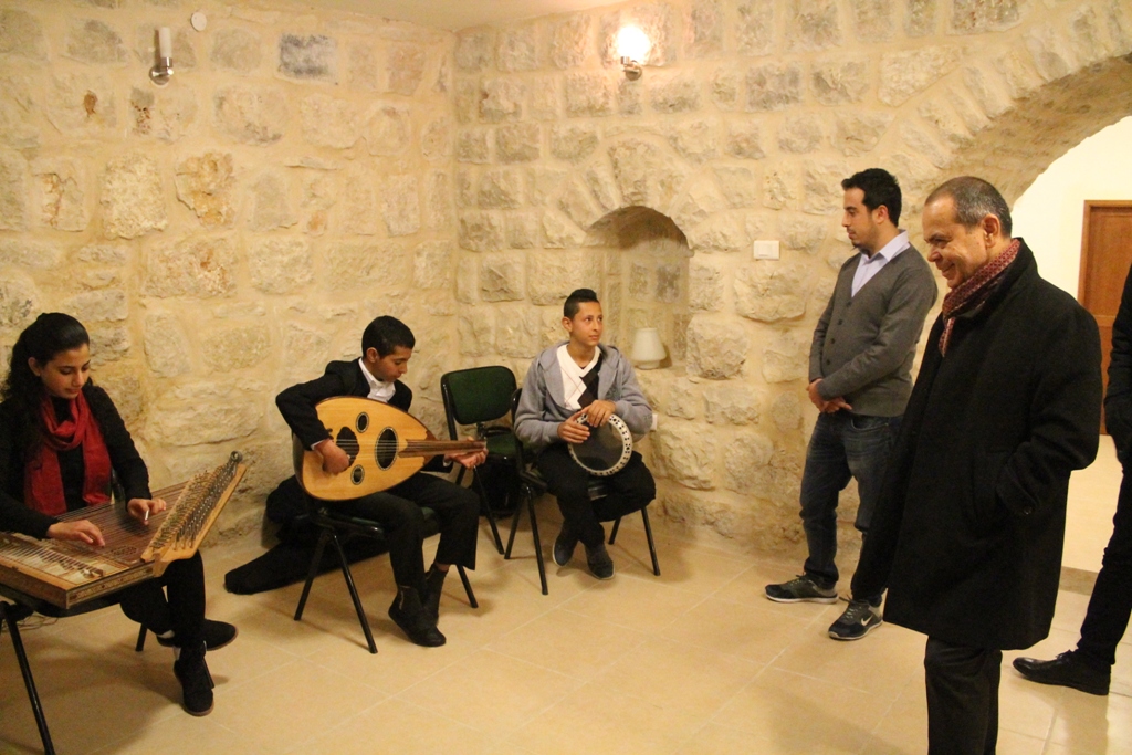 بلدية بيت لحم تطلق مجموعة من مشاريعها  الممولة من الحكومة الإيطالية من خلال  برنامج دعم البلديات الفلسطينية ومن بينها حوش السريان والمدبسة