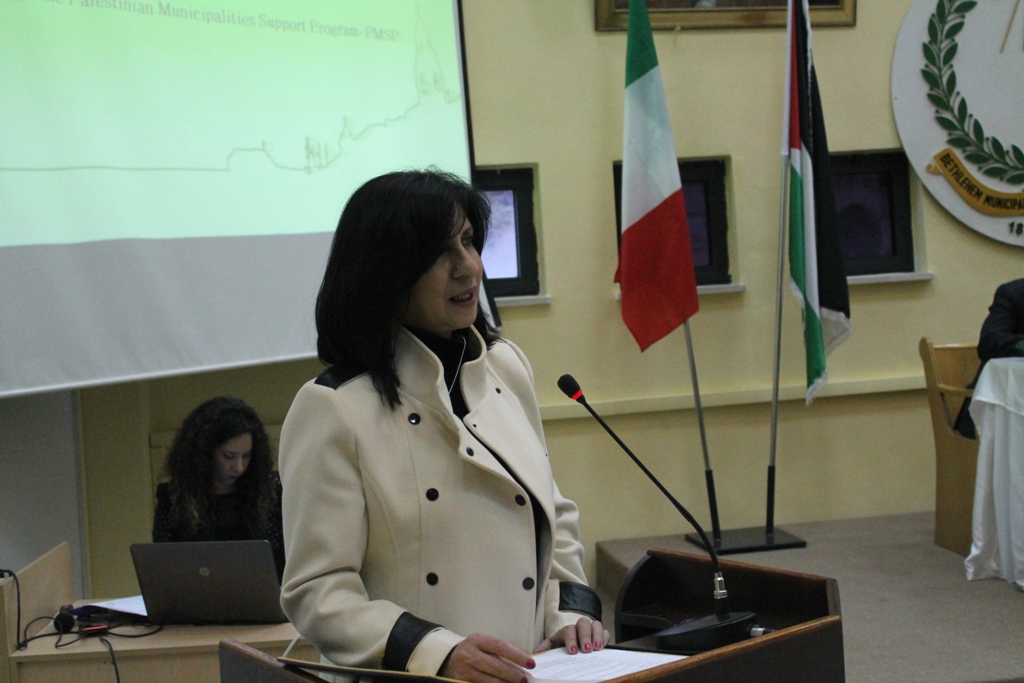 بلدية بيت لحم تطلق مجموعة من مشاريعها  الممولة من الحكومة الإيطالية من خلال  برنامج دعم البلديات الفلسطينية ومن بينها حوش السريان والمدبسة