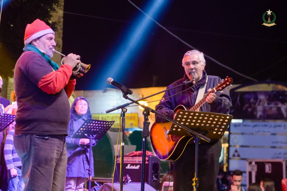 24-12-2015 إستقبال غبطة البطريرك فؤاد طوال والأمسية الميلادية 