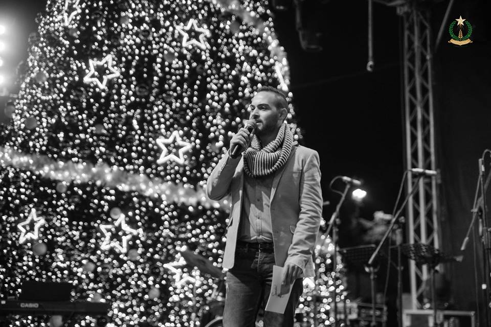 24-12-2015 إستقبال غبطة البطريرك فؤاد طوال والأمسية الميلادية 