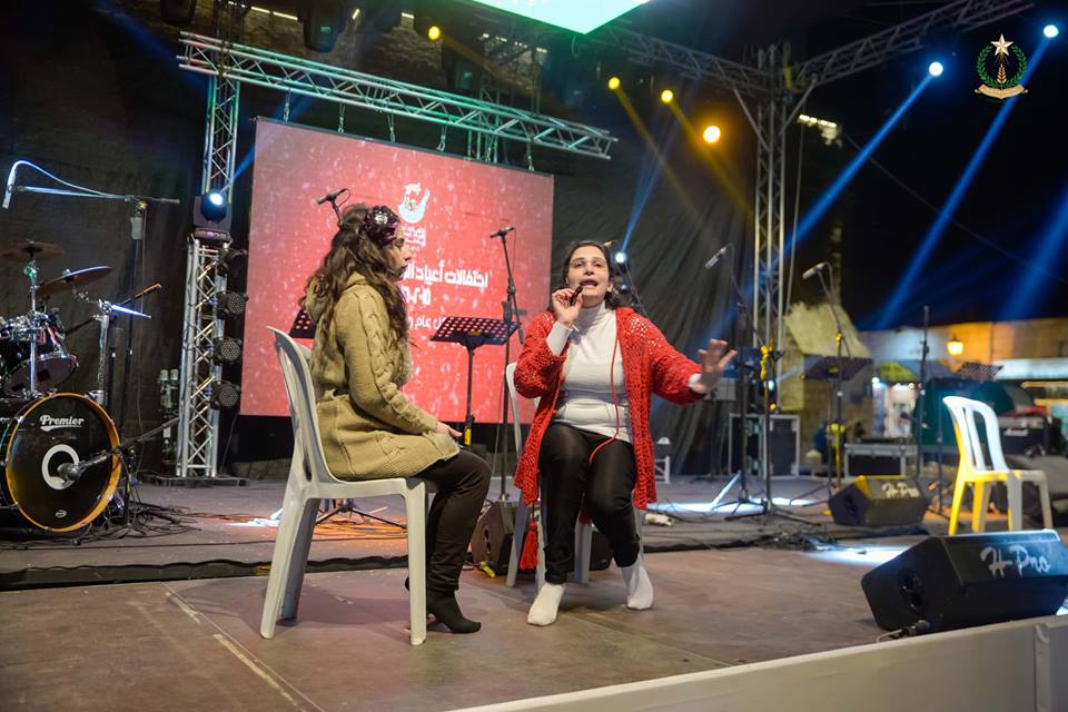 24-12-2015 إستقبال غبطة البطريرك فؤاد طوال والأمسية الميلادية 