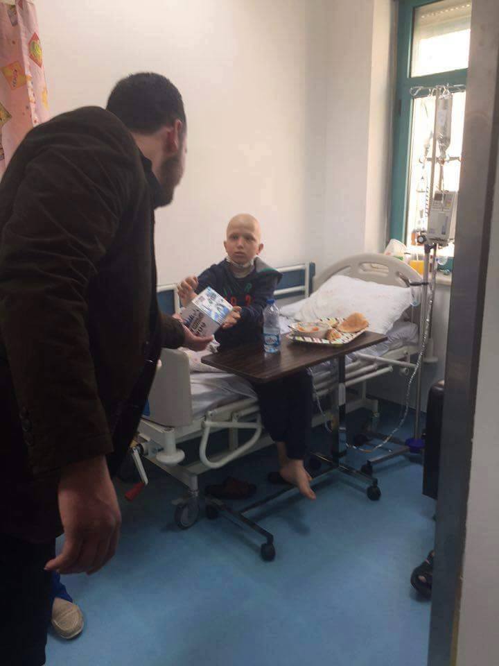 المجلس المحلي الشبابي في بيت لحم ينظم نشاطاً للأطفال المرضى في مستشفى بيت جالا الحكومي