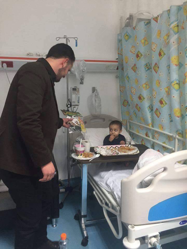 المجلس المحلي الشبابي في بيت لحم ينظم نشاطاً للأطفال المرضى في مستشفى بيت جالا الحكومي