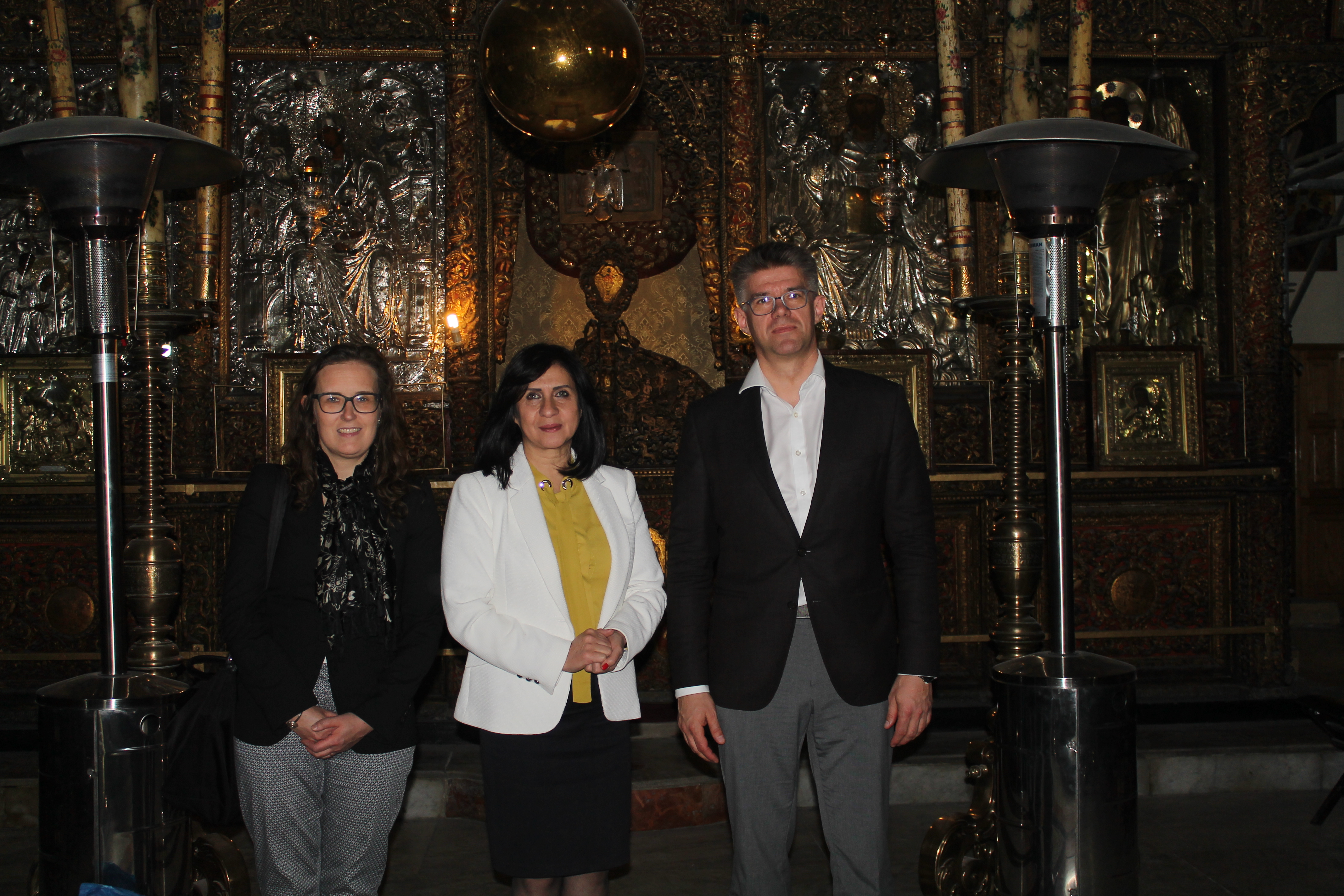 رئيسة بلدية بيت لحم تستقبل وزير خارجية أيسلندا وتطلعه على تحديات المدينة وترشيحها كعاصمة للثقافة العربية 