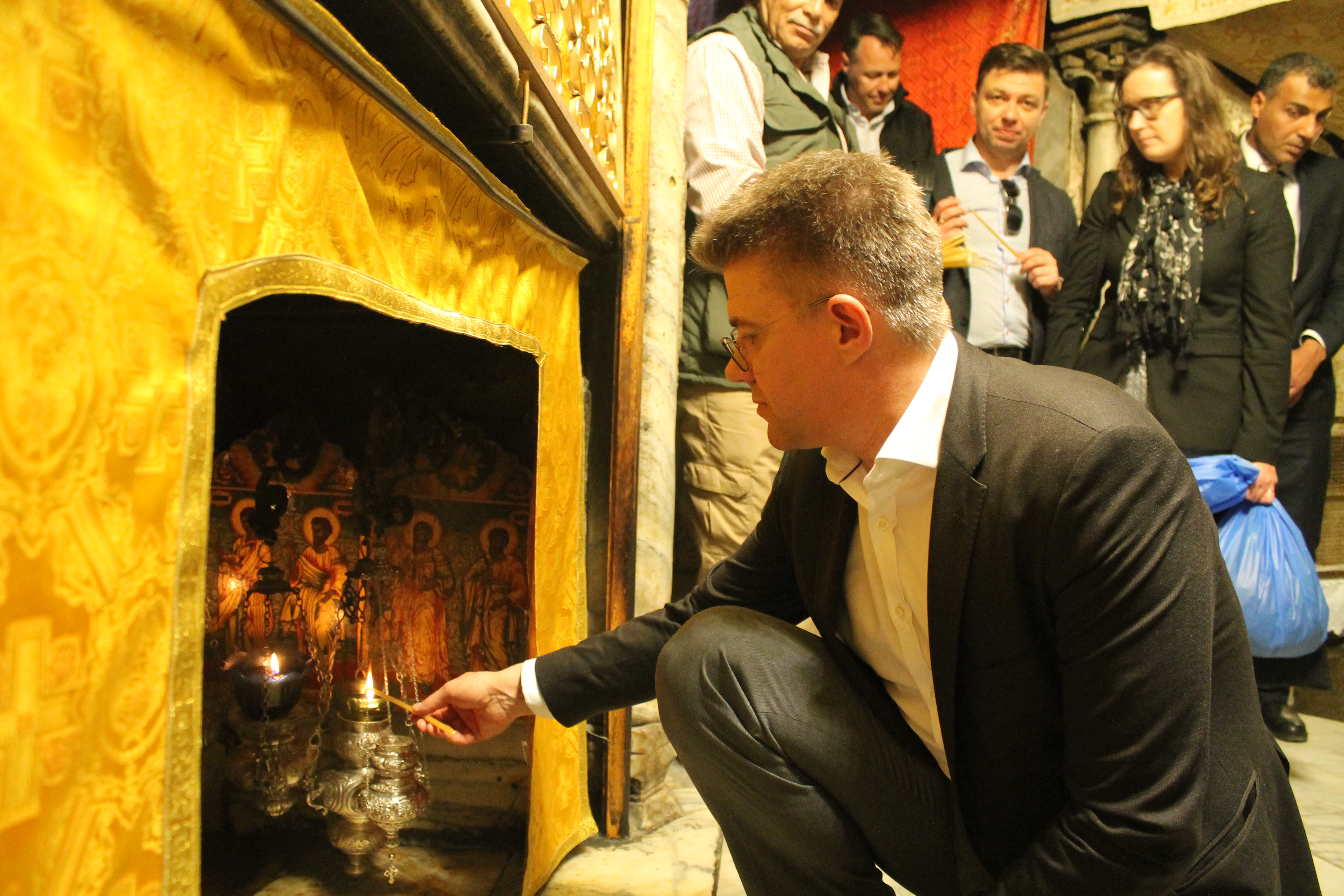 رئيسة بلدية بيت لحم تستقبل وزير خارجية أيسلندا وتطلعه على تحديات المدينة وترشيحها كعاصمة للثقافة العربية 