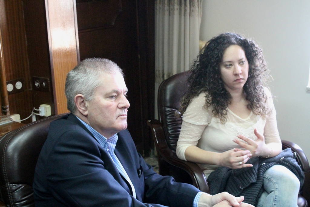 نائب رئيسة بلدية بيت لحم يستقبل رئيس بلدية تانكو الفرنسية ويطلعه على واقع مدينة بيت لحم وإنجازات المجلس البلدي 