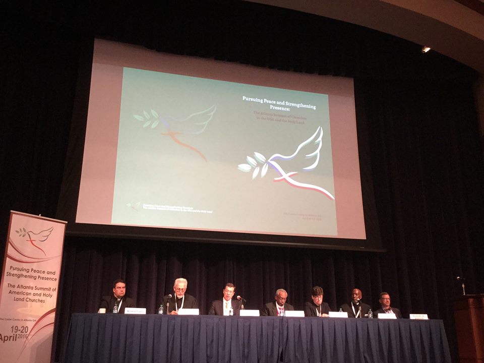 بابون تشارك في مؤتمر الكنائس العام في أمريكا والأرض المقدسة 