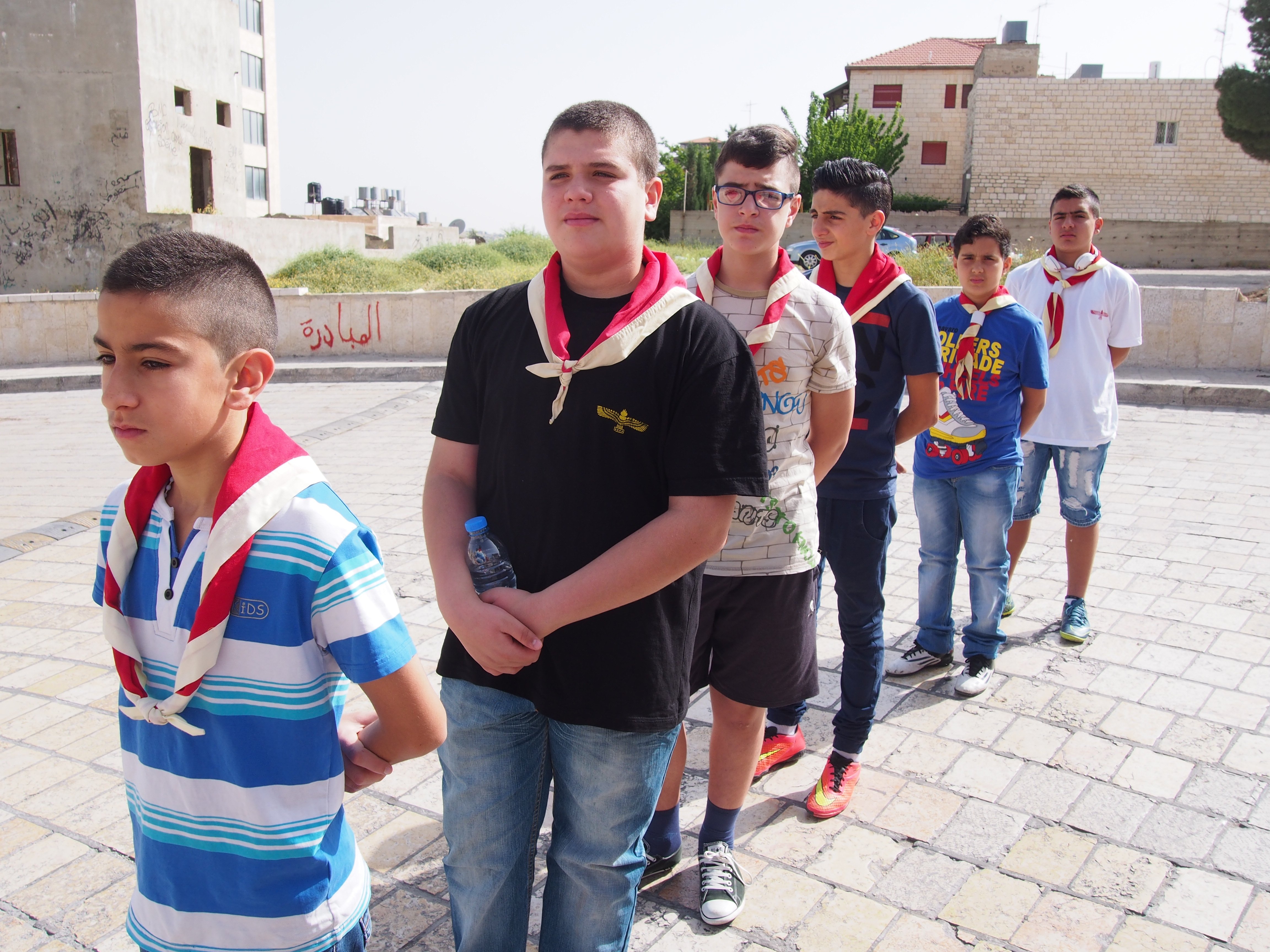 نشاط فصحي في شوارع بيت لحم القديمة للتعرف على تاريخ وأصالة المواقع التراثية والتاريخية 