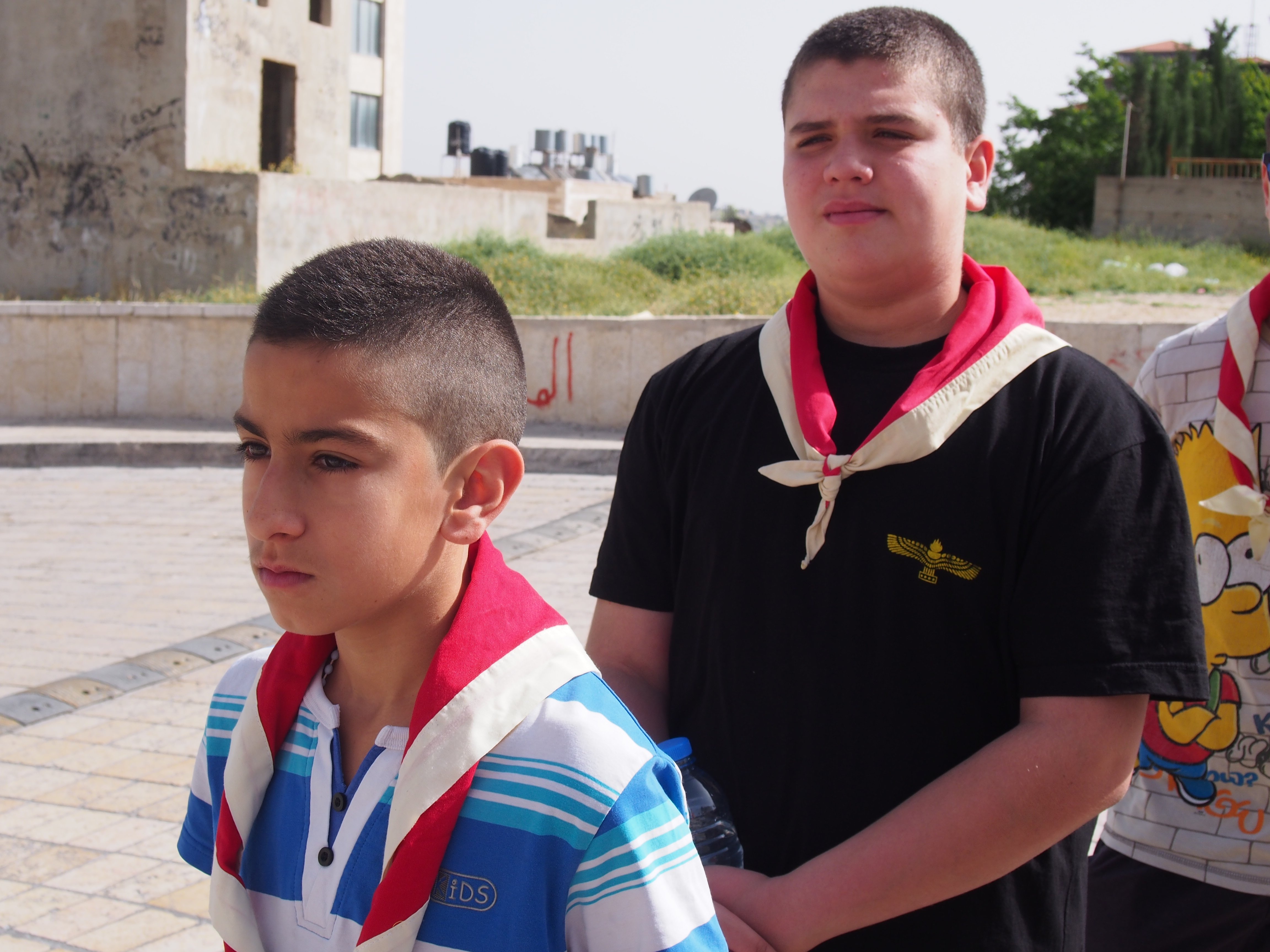 نشاط فصحي في شوارع بيت لحم القديمة للتعرف على تاريخ وأصالة المواقع التراثية والتاريخية 