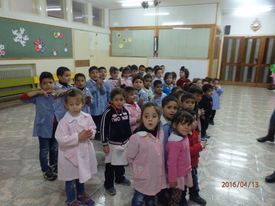 رئيسة بلدية بيت لحم في جولة تفقدية لمدرستي سيرا وإفتح بولس السادس