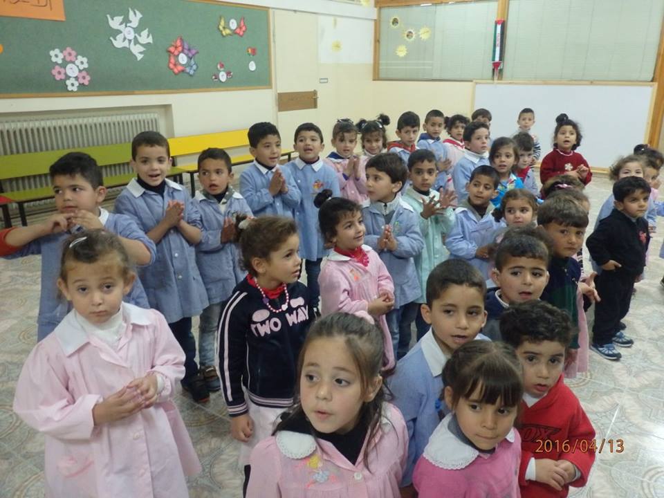 رئيسة بلدية بيت لحم في جولة تفقدية لمدرستي سيرا وإفتح بولس السادس