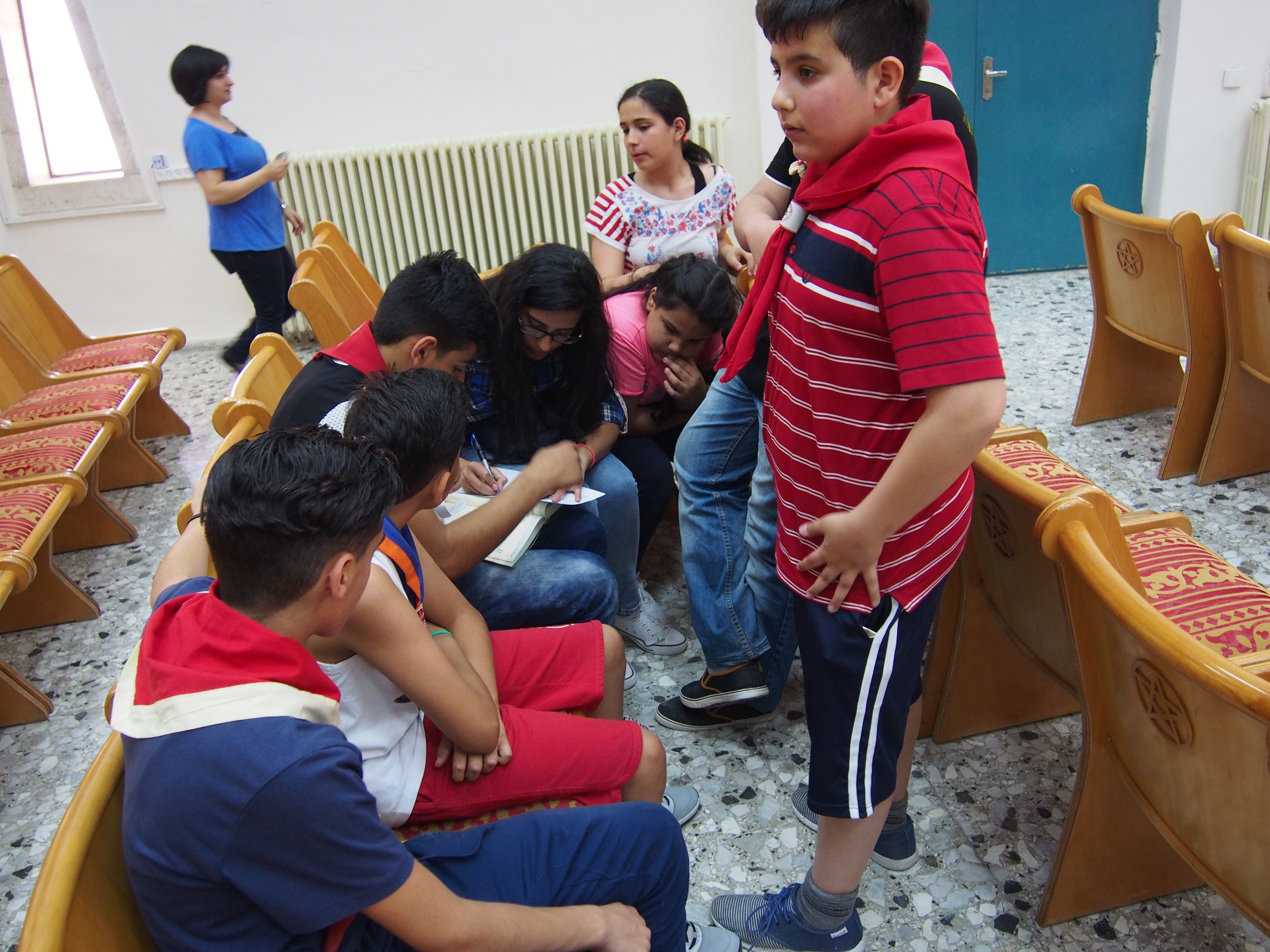 نشاط فصحي في شوارع بيت لحم القديمة للتعرف على تاريخ وأصالة المواقع التراثية والتاريخية 