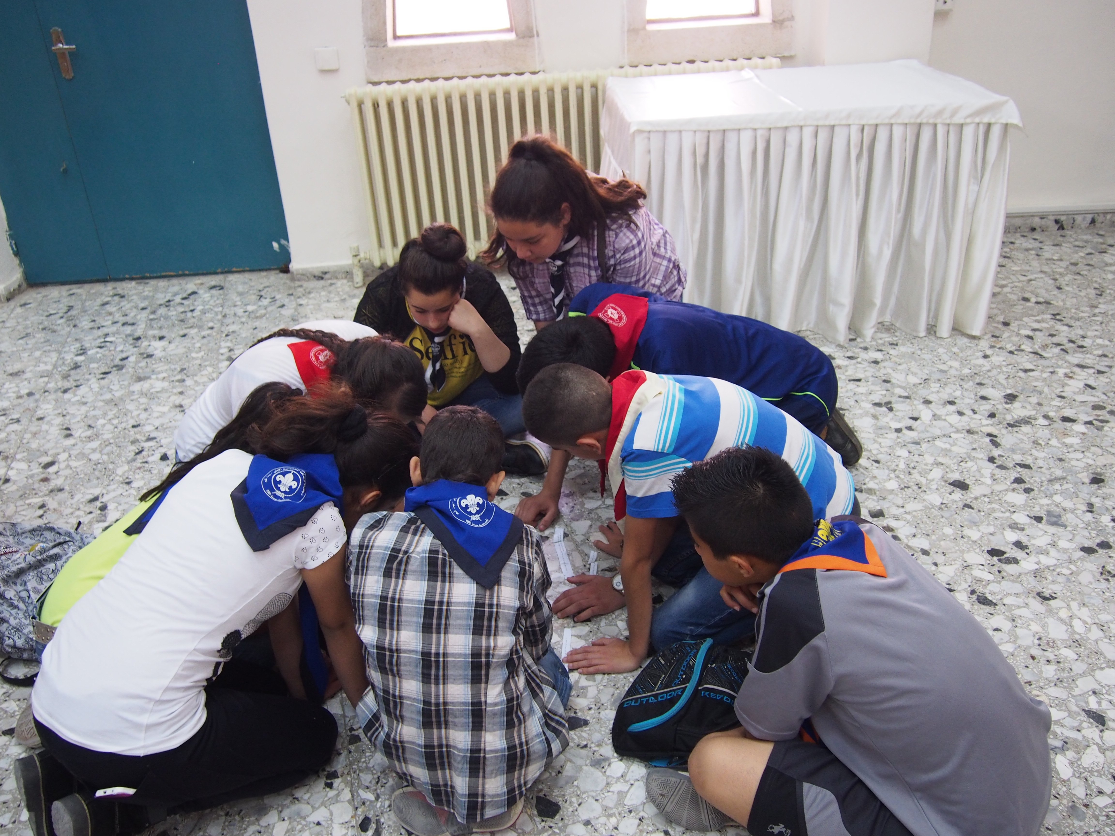 نشاط فصحي في شوارع بيت لحم القديمة للتعرف على تاريخ وأصالة المواقع التراثية والتاريخية 