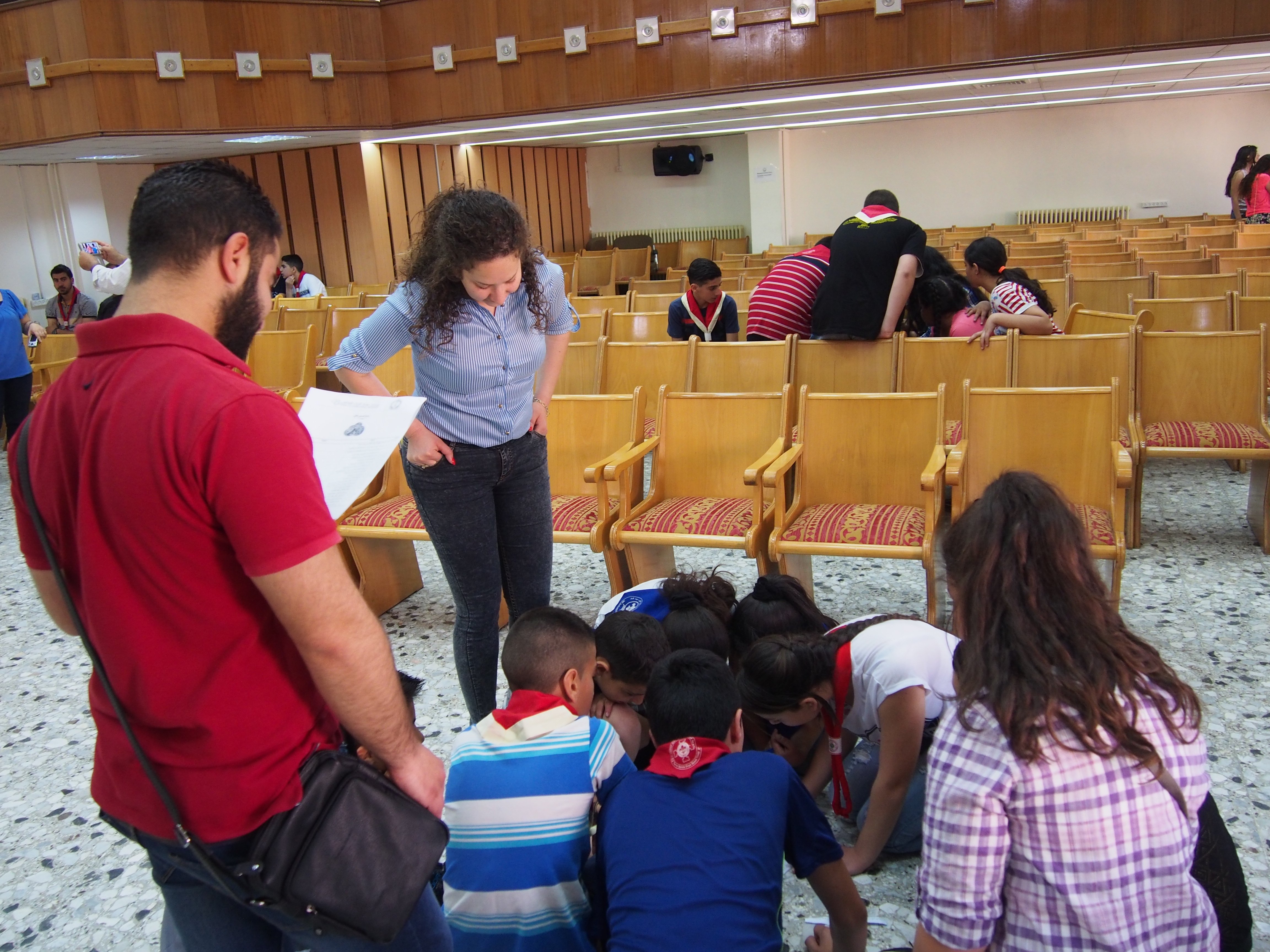 نشاط فصحي في شوارع بيت لحم القديمة للتعرف على تاريخ وأصالة المواقع التراثية والتاريخية 