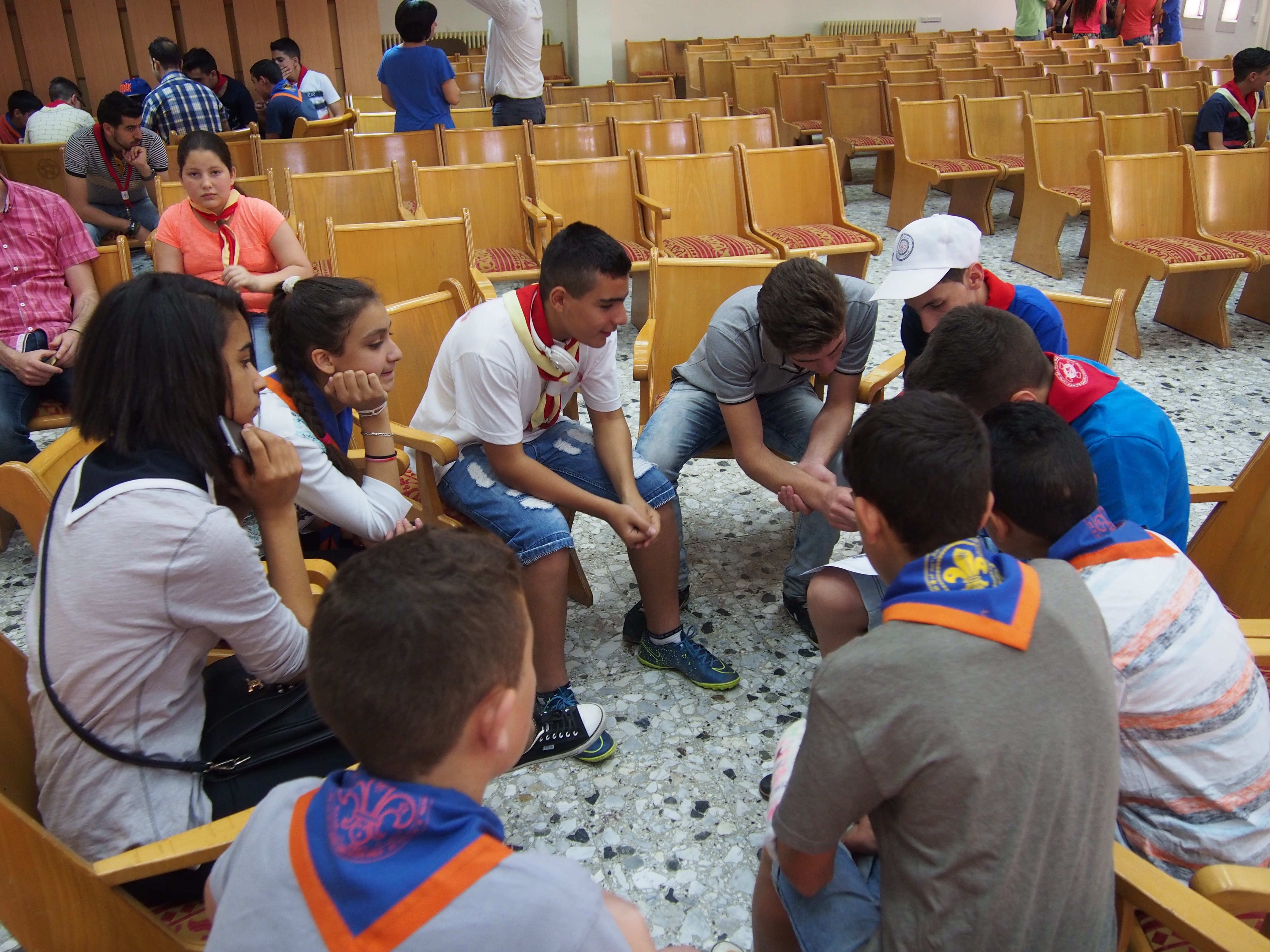 نشاط فصحي في شوارع بيت لحم القديمة للتعرف على تاريخ وأصالة المواقع التراثية والتاريخية 