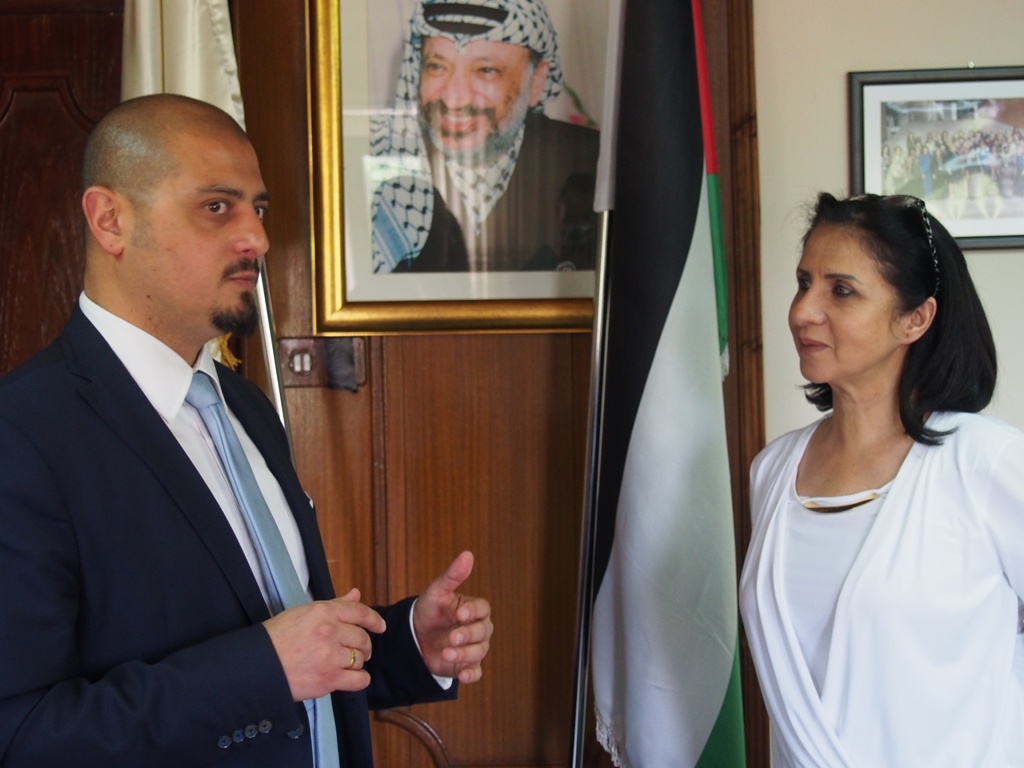 بابون تلتقي ممثل جمهورية قبرص ويتباحثان سبل تعزيز السياحة في بيت لحم 