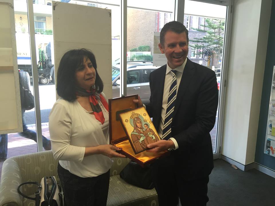 في زيارتها إلى أستراليا بابون تنقل واقع بيت لحم وتلتقي بعدد من الشخصيات الأسترالية والفلسطينية