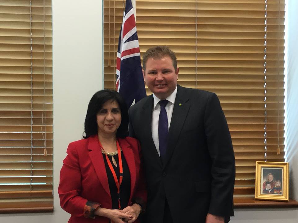 في زيارتها إلى أستراليا بابون تنقل واقع بيت لحم وتلتقي بعدد من الشخصيات الأسترالية والفلسطينية