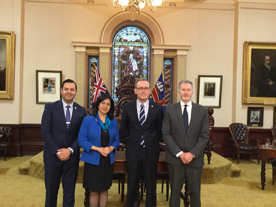 في زيارتها إلى أستراليا بابون تنقل واقع بيت لحم وتلتقي بعدد من الشخصيات الأسترالية والفلسطينية