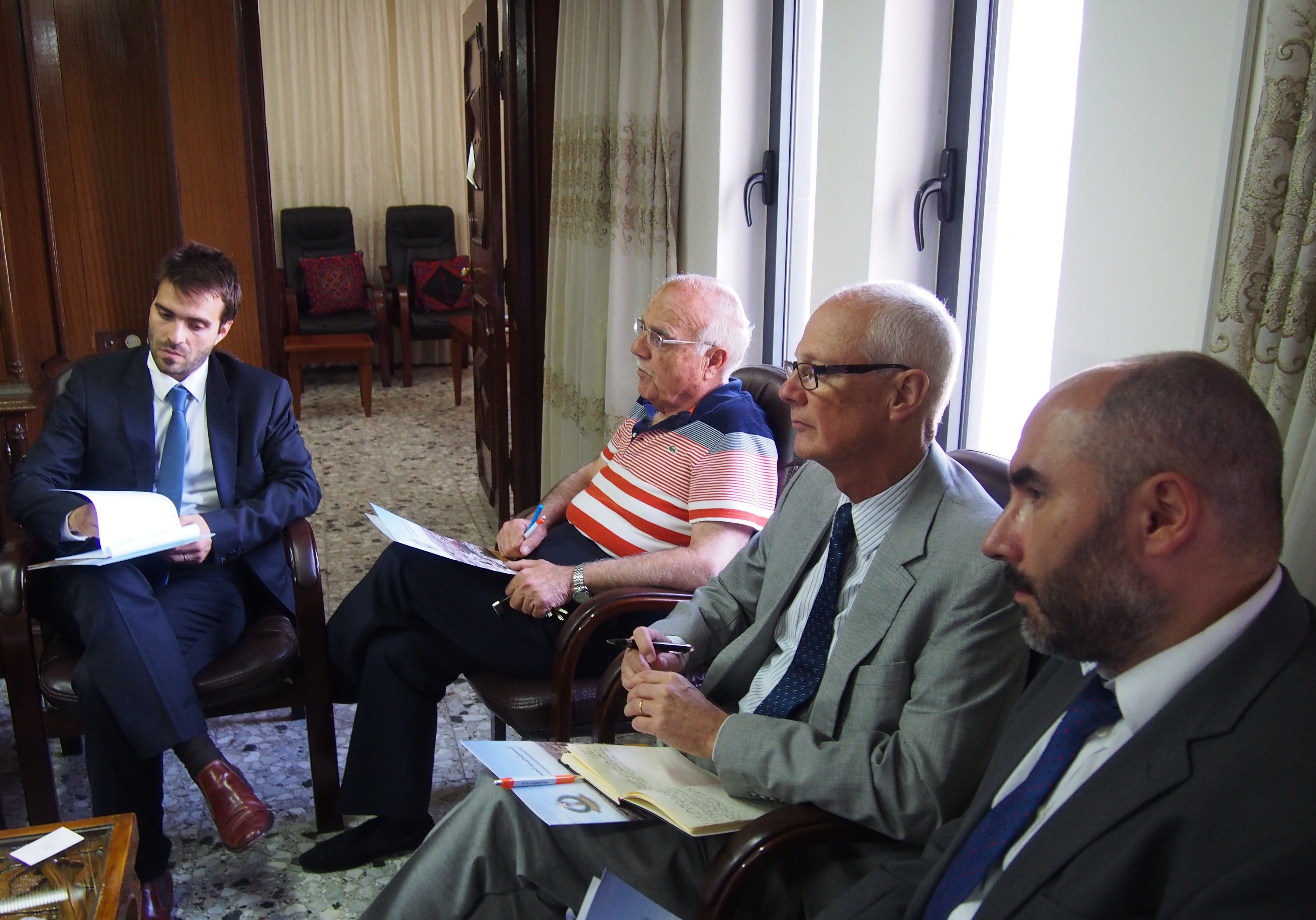  بابون تسقبل عدداً من القناصل وممثلي الدول وتنقل لهم أخر تحضيرات مؤتمر مغتربي محافظة بيت لحم وتدعوهم للترويج للمؤتمر وجذب مزيد من المشاركين  