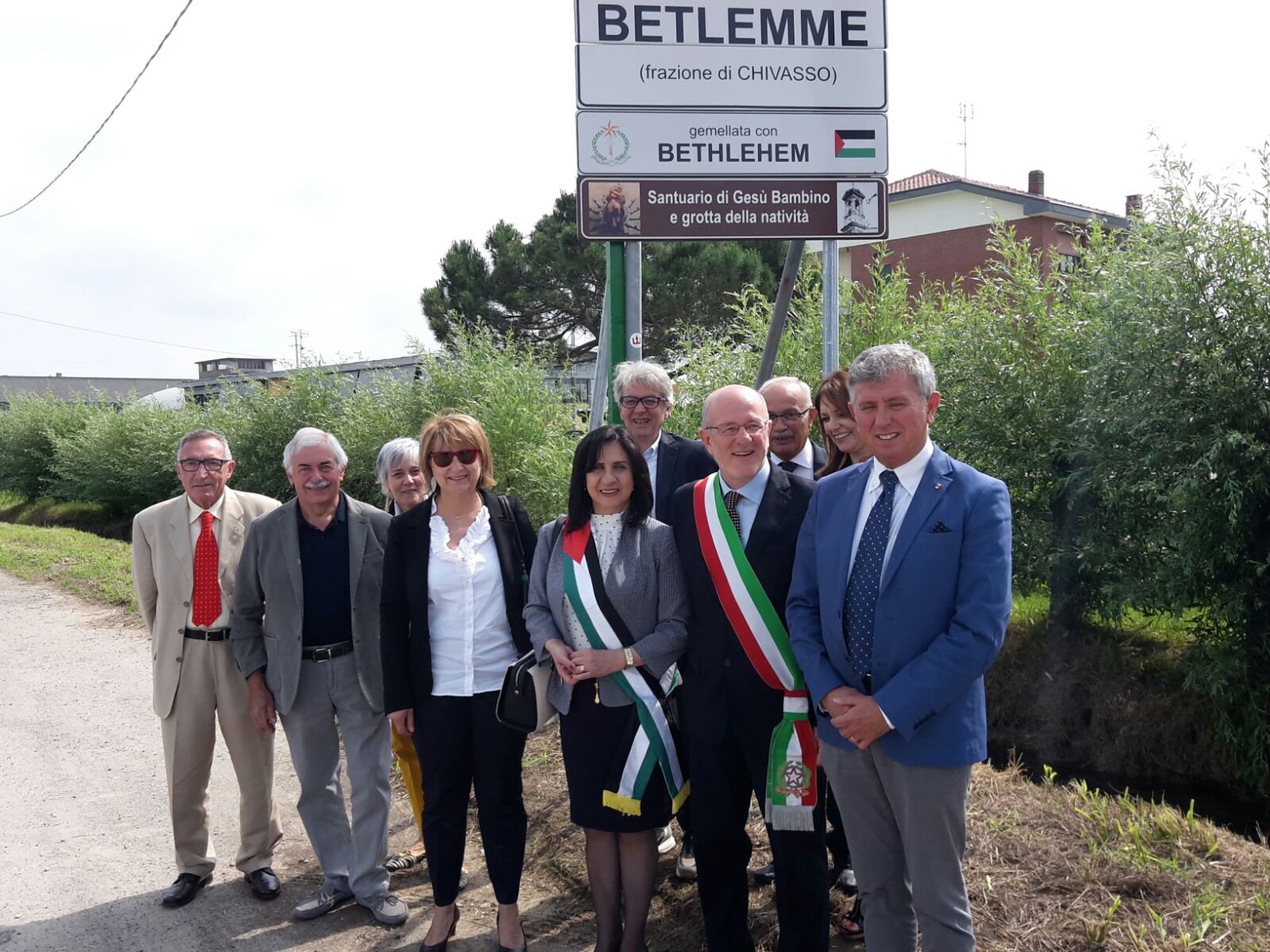 بابون تزور كيفاسو  بهدف توقيع وثيقة اعلان النوايا لتوقيع توأمة  والفاتيكان بهدف إستعراض المرحلة الثالثة من مراحل ترميم كنيسة المهد واللقاء بالوزير غاليغر