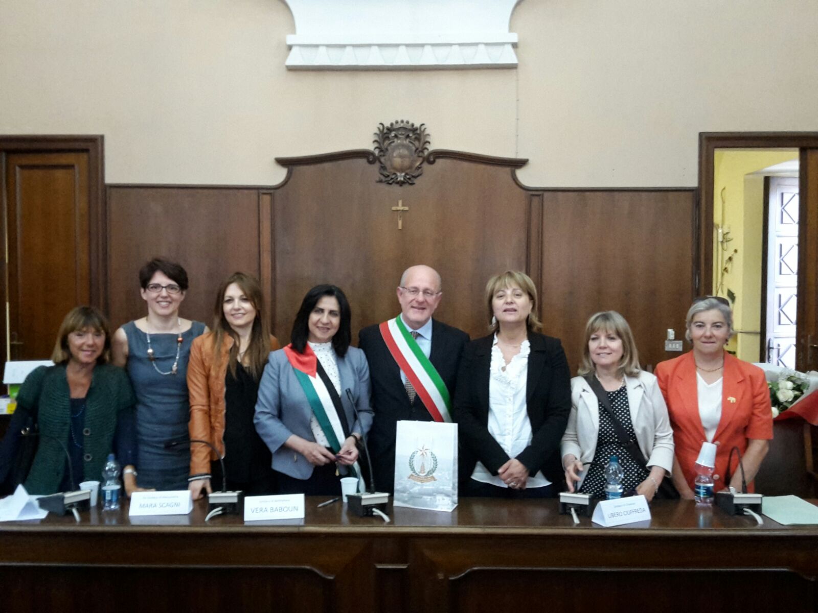 بابون تزور كيفاسو  بهدف توقيع وثيقة اعلان النوايا لتوقيع توأمة  والفاتيكان بهدف إستعراض المرحلة الثالثة من مراحل ترميم كنيسة المهد واللقاء بالوزير غاليغر