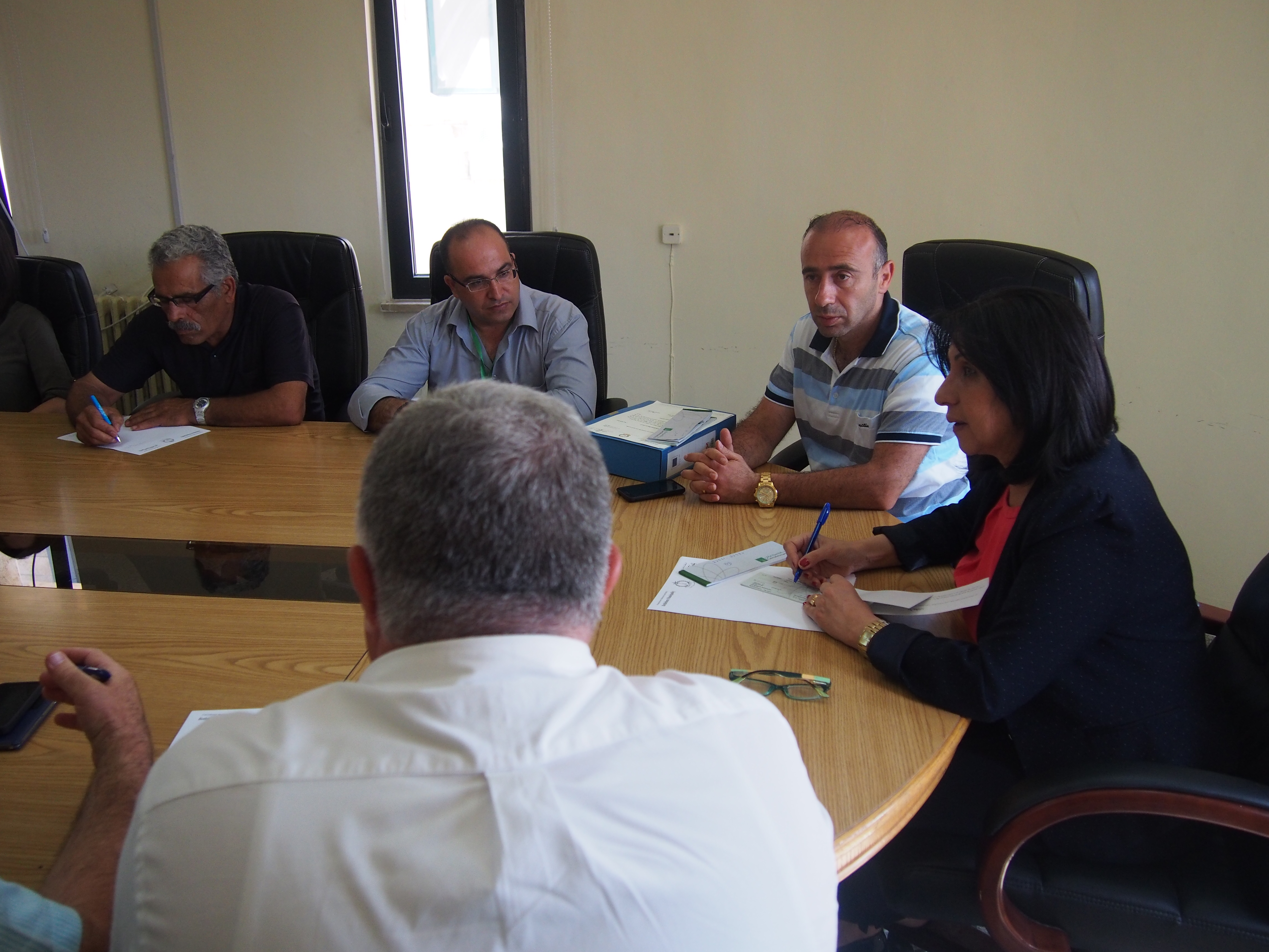 إجتماع في بلدية بيت لحم بخصوص المرحلة الثالثة من مشروع سوق بيت لحم القديم 