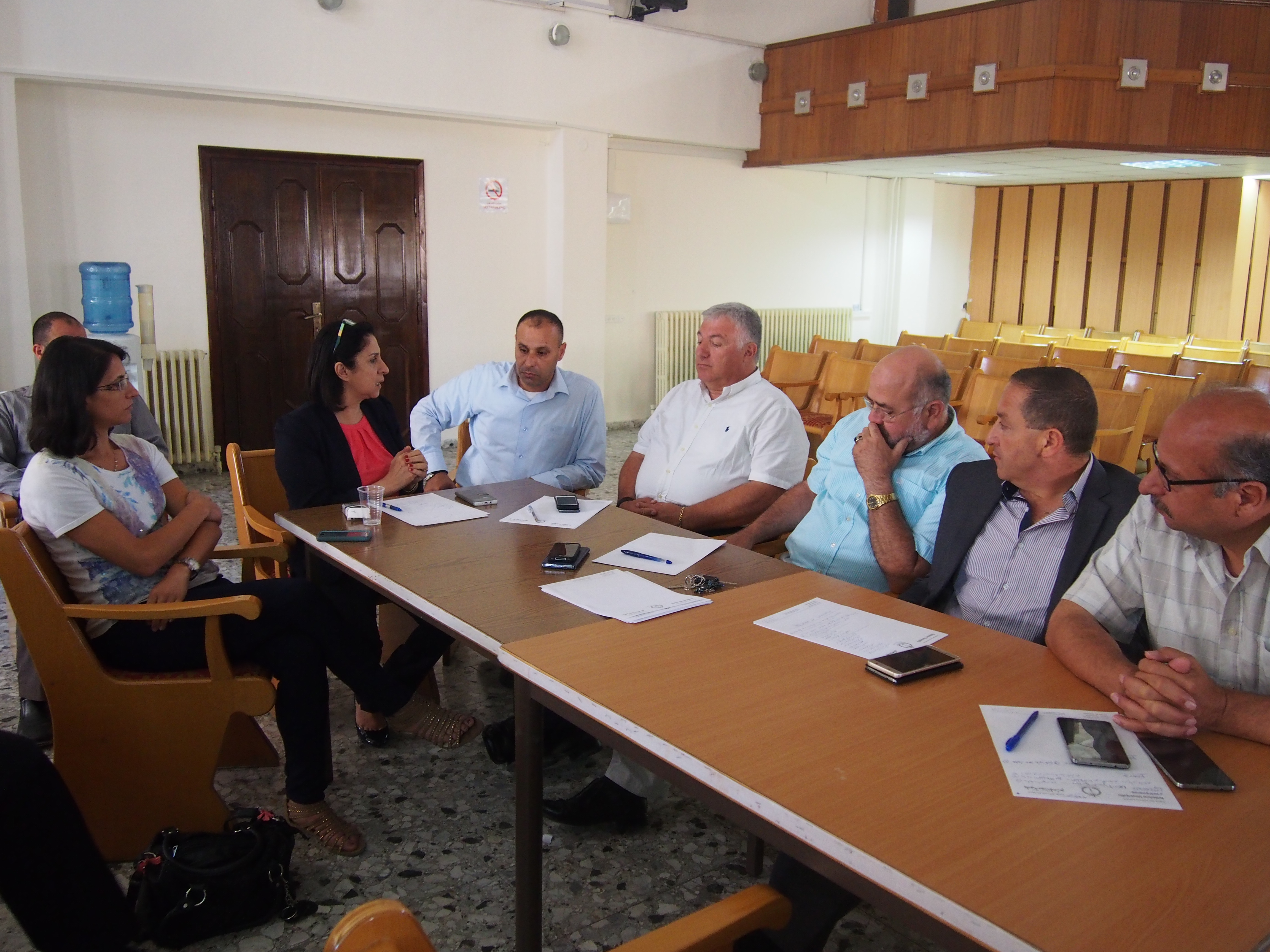 إجتماع في بلدية بيت لحم بخصوص المرحلة الثالثة من مشروع سوق بيت لحم القديم 