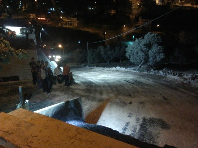 بلدية بيت لحم تباشر بأعمال التعبيد في شارعين متفرعين من واد شاهين