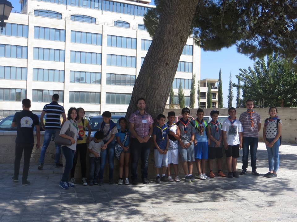 مركز الإستعلامات السياحي في حوش أبو جارور ينظم جولة ميدانية في البلدة القديمة