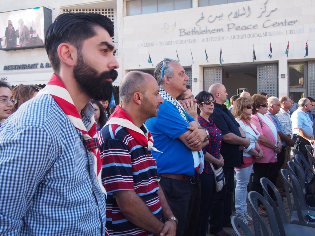  رئيسة بلدية بيت لحم تشارك في إستقبال مغتربي فلسطين الشباب ضمن مشروع إعرف تراثك الوطني 