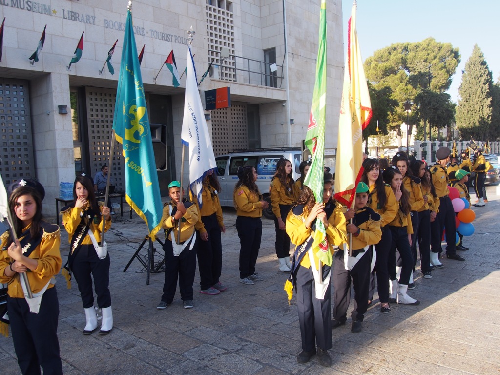  رئيسة بلدية بيت لحم تشارك في إستقبال مغتربي فلسطين الشباب ضمن مشروع إعرف تراثك الوطني 