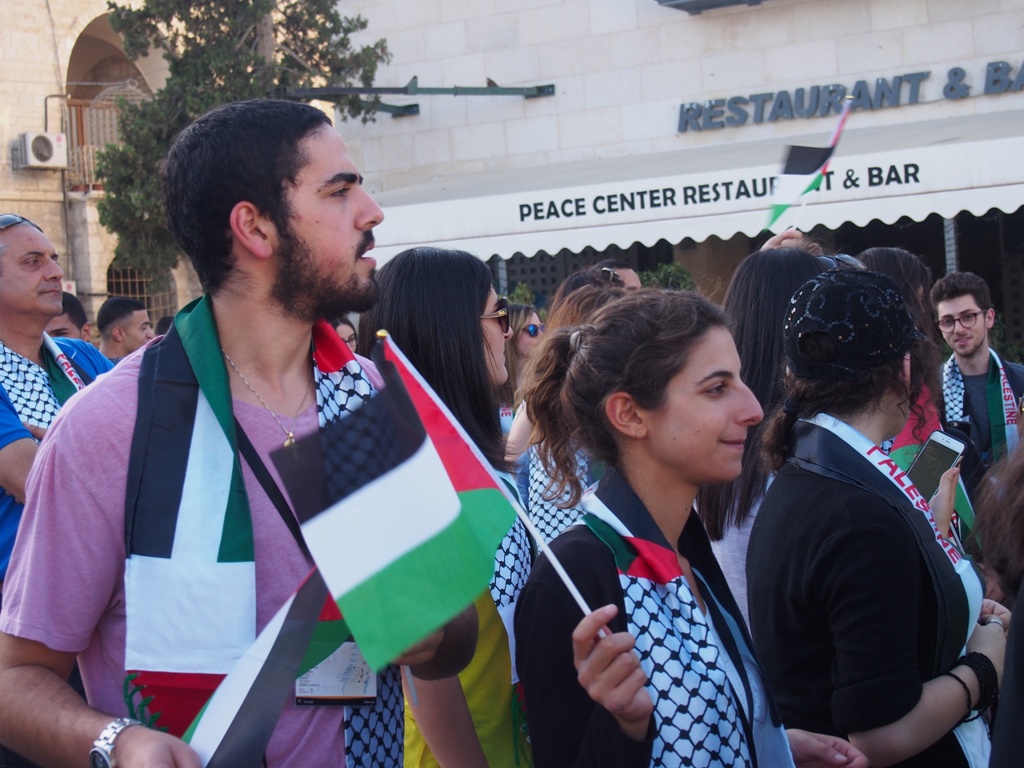  رئيسة بلدية بيت لحم تشارك في إستقبال مغتربي فلسطين الشباب ضمن مشروع إعرف تراثك الوطني 