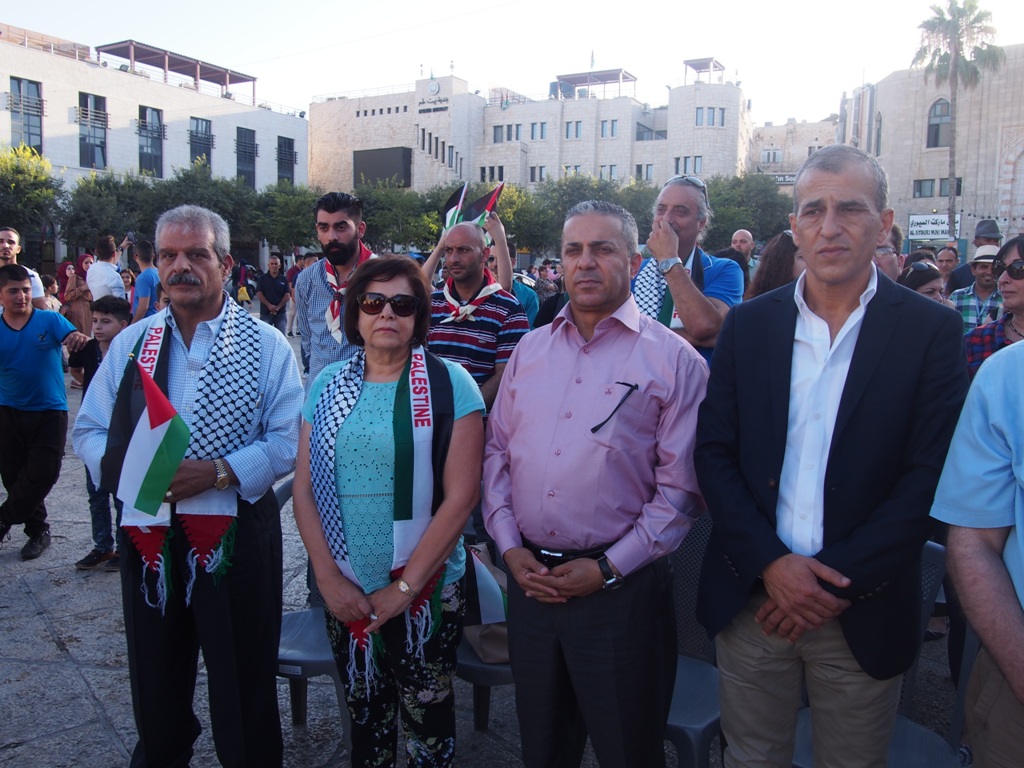  رئيسة بلدية بيت لحم تشارك في إستقبال مغتربي فلسطين الشباب ضمن مشروع إعرف تراثك الوطني 